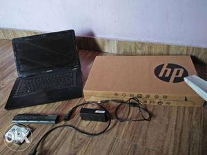 Compaq laptop pantinum processor with 1extra btrry and 350gb