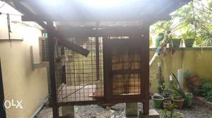 Dog cage/ bird cage  ft teak wood