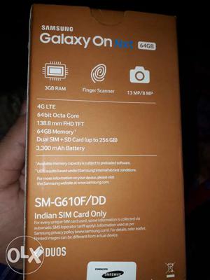 GlaxyOn nxt 64gb,6month old...vry good condition