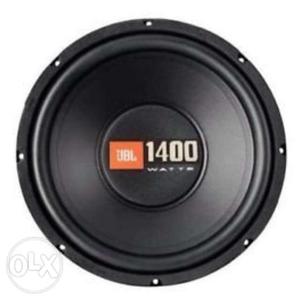 Jbl Car Subwoofer With Box And Sound Barrier