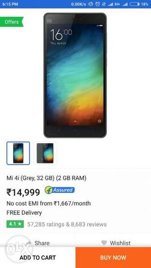 Mi4i 32gb Condition is perfect Only serious