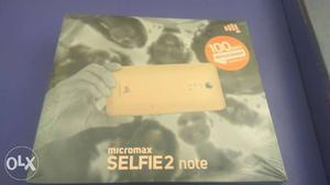 Micromax selfie2note new mobile without open piece 3gb ram