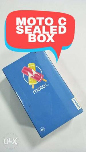 Moto C Sealed Box Dual Sim 4G Volte 16Gb Internal