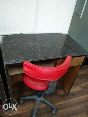 Office Table With Granite Top For Sale