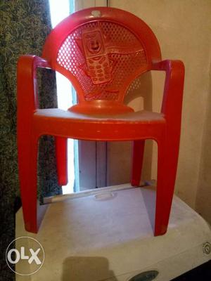 Plastic chair for kids brand new condition
