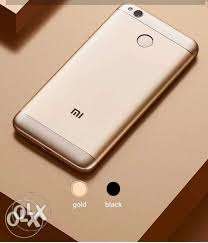 Red mi 4 in very gud condition in black color