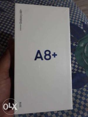 Samsung A8+ seal pack handset wid bill,smart