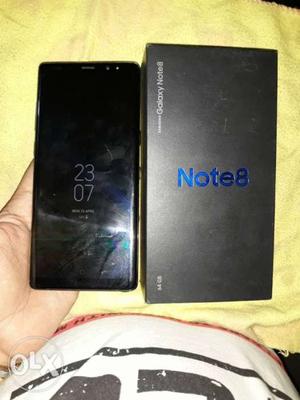Samsung note 8 black colour 5 months old Indian