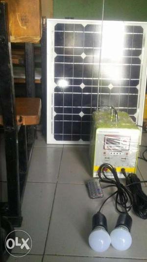 Solar Product - Light & Pandrive card rider FM &