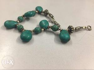 Beaded Green Bracelet