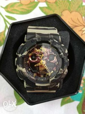 Brand New Casio Gshock Military Colour Watch With