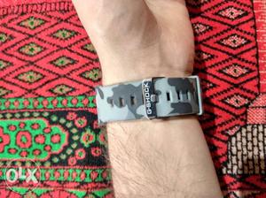 Gray And Black Camouflage G-SHOCK Watch Strap