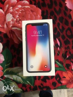 IPhone X 256 gb black in good condition