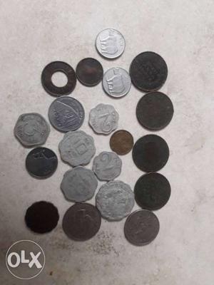 India 100years old coins