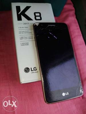 LG K8 4G LTE 2+16gb  month new
