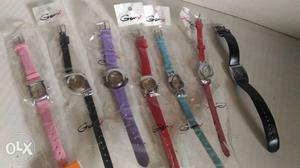 Ladies colourful watches just 200 only each