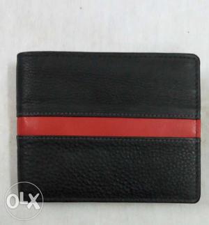 Mans leather wallet 100%leather
