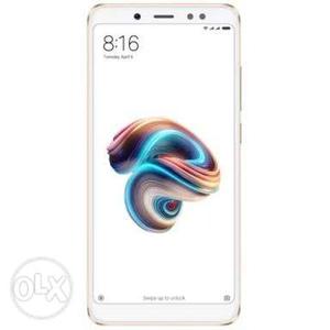 Mi Note 5 Pro 6gb Variant Gold Color Avaialble