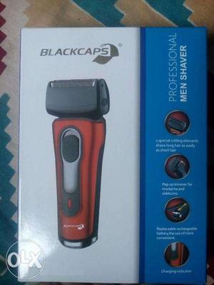 New BlackCaps Rechargeable Shaver