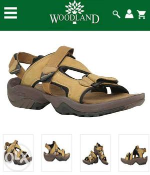 Not used Woodland sandals