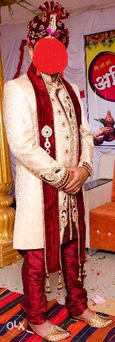 Only one time used sherwani