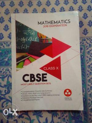 Oswal mathematics  examination CBSE question
