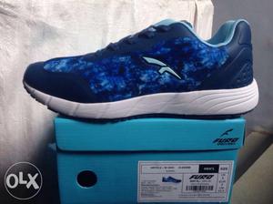 Paired Blue And White Furo Sneaker With Box