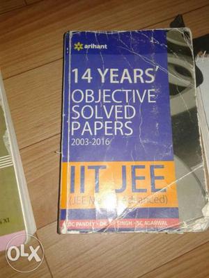 Years' Objective Solved Papers Book