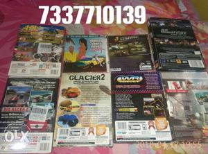 7 PC CD,s and 1 PS, CD total 8 CD,s