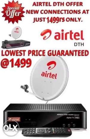 Airtel Dth Offer!!New Connections at Just rs Only.Hurry