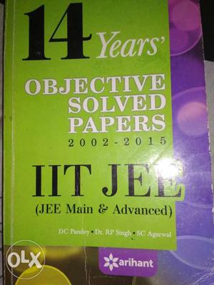 Arihant 14 years solved papers jee main and