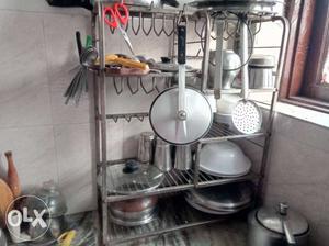 Big Size kitchen Rack. Almost every things keeps