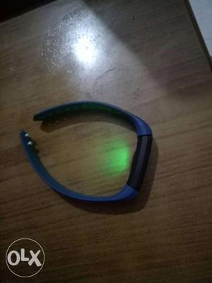 Blue And Black Fitness Tracker