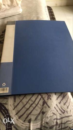 Blue folder for submissions
