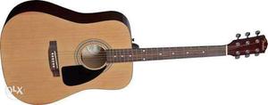 Fender FA 100 guitar. color: Natural Wood Type: