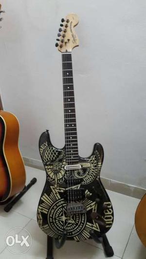 Fender OBEY Graphic Stratocaster With DiMarzio