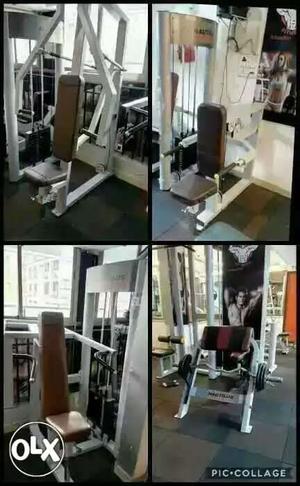 Full set up of Gym Equipments for single machine