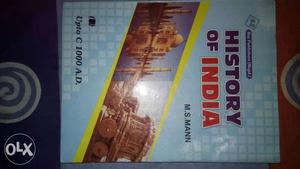 History Of India By M.S. Mann Book