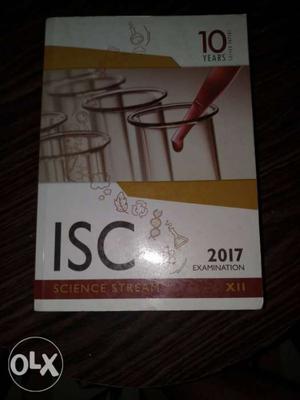 ISC 10 years solved papers, science stream, .