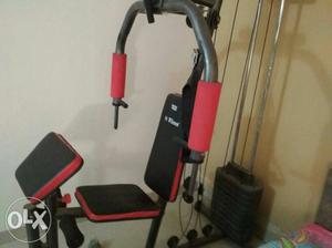 It is a home gym. precisely every exercise can be