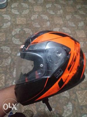 LS 2 stinger helmet with pump. few scratches in