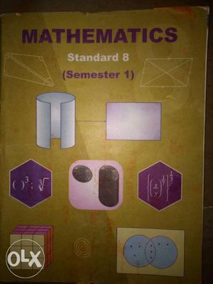 Mathematics Standard 8 Semester 1 Book