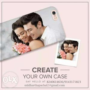 Mobile back cover in your own pic