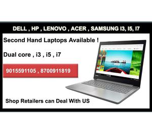 SECOND HAND LAPTOPS AVAILABLE FOR EVERYONE New Delhi