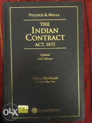 The Indian Contract ACT  Book