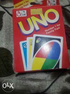 Uno Game Card Box