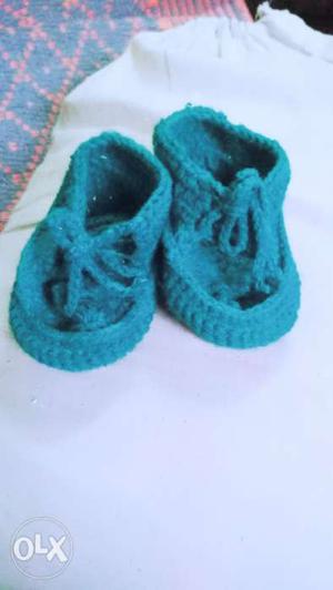 Baby woolen sneaker for 0 to 4 months