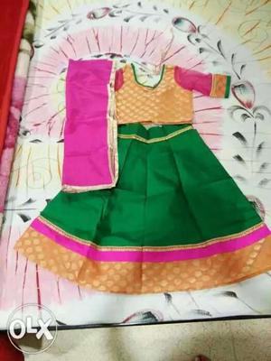 Barnd new chaniya choli for 5/6 years old girl