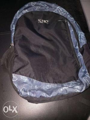 Black And Blue Backpack