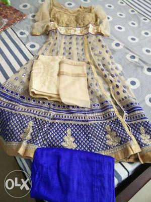 Brand new Anarkali suit with all enclosure